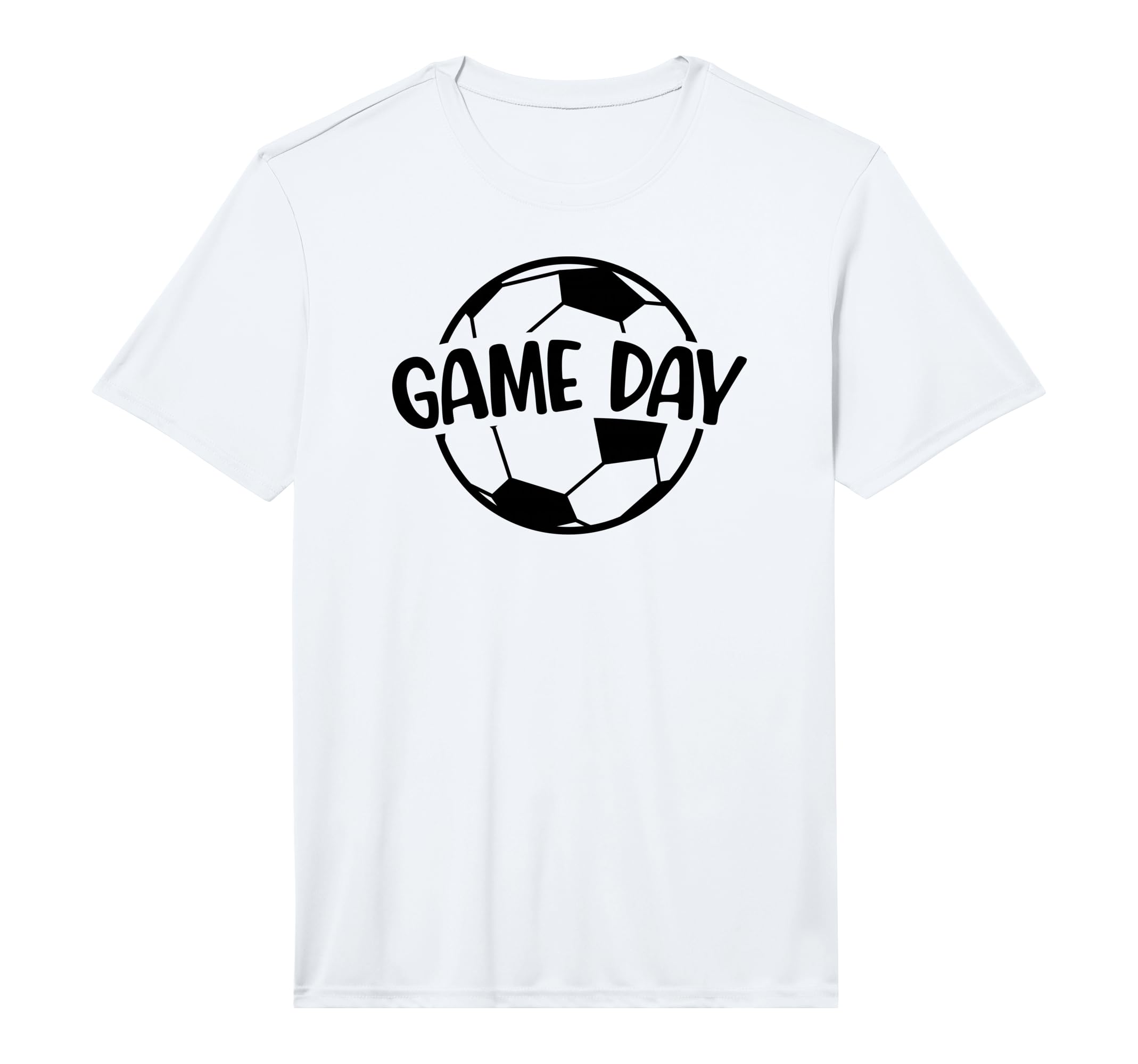 Soccer Game Day Ball Game Day T-Shirt - Fun Novelty Design Men Women
