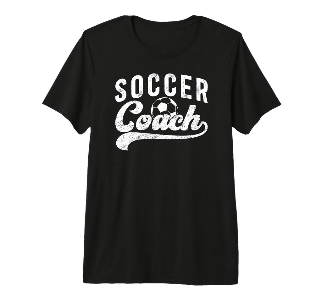 Soccer Coach Soccer Coaching T-Shirt - Casual Everyday Wear for Adults