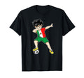 Dabbing Soccer Mexico Football T-Shirt - Minimalist Print Men Women