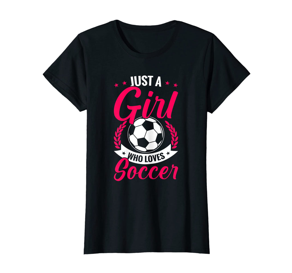 Soccer Player Just Who Loves Soccer T-Shirt - Aesthetic Graphic Unisex