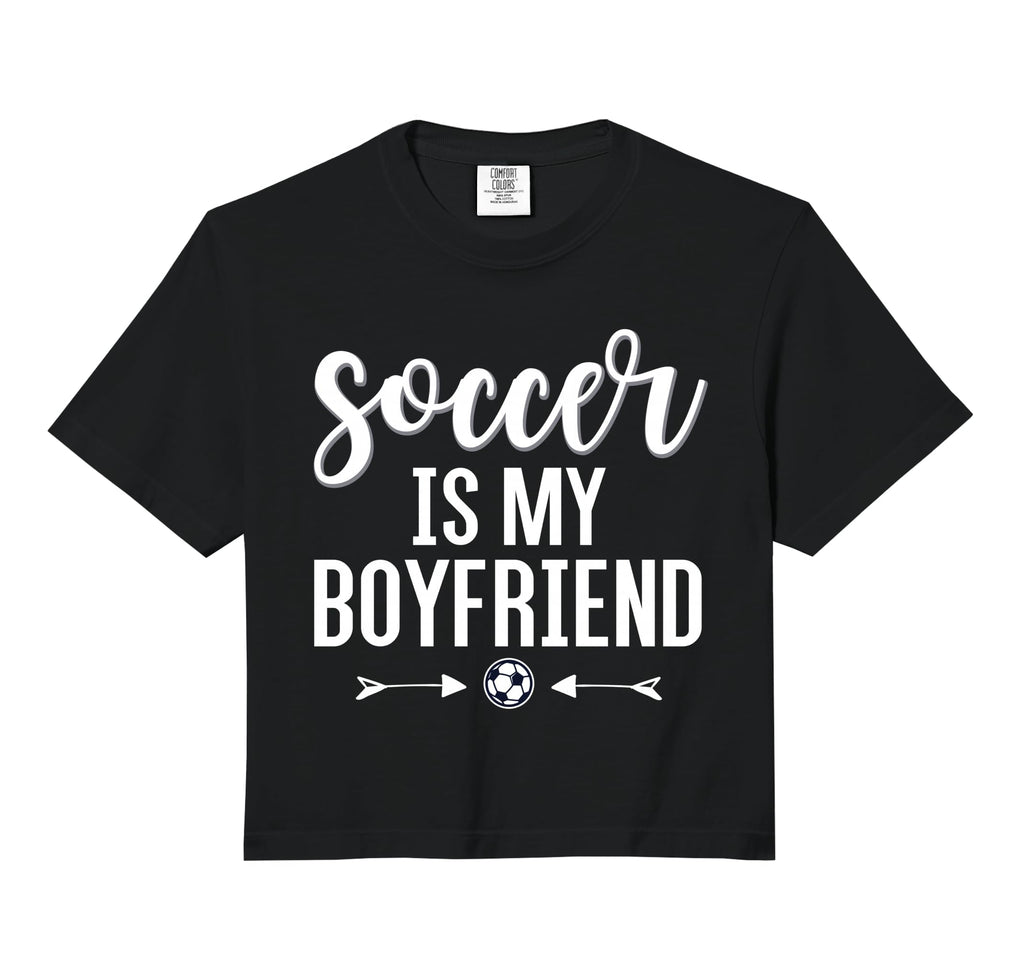 Soccer Is My Boyfriend Funny Soccer Hoodie - Custom Art Print Unisex