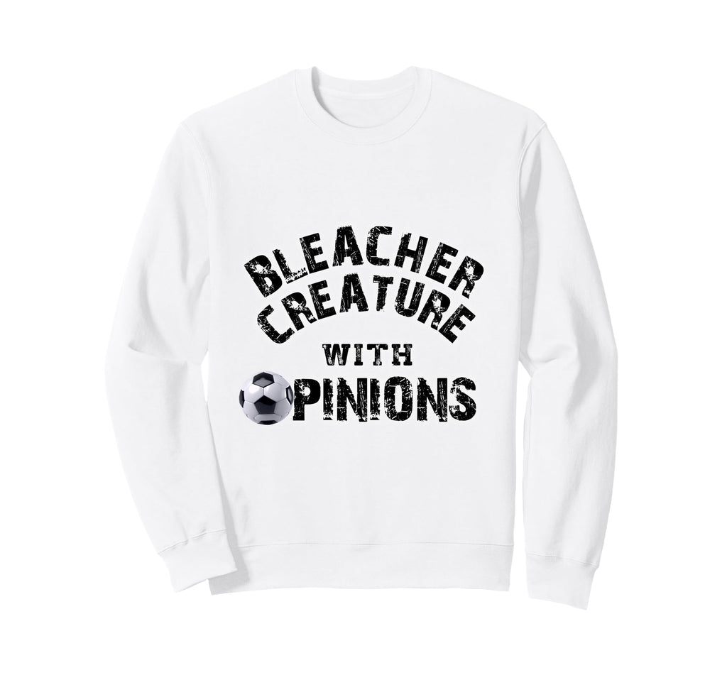 Bleacher Creature Opinions Sweatshirt - Fun Novelty Design for Adults