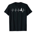 Soccer Heartbeat Soccer Players Sports T-Shirt - Custom Art Print Men Women