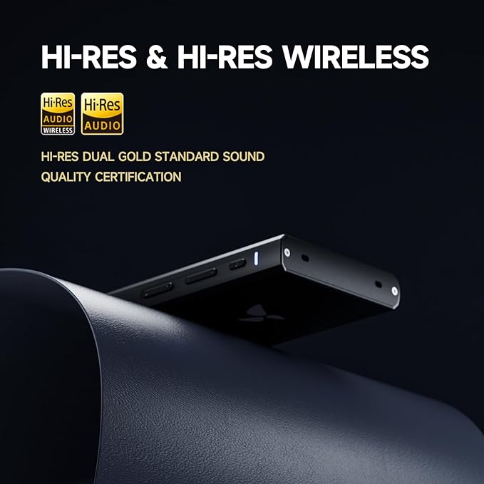 HiBy Digital M300 Music Player with Speaker Android 13 OS SD665 Soc Bluetooth WiFi and FM 1280x640 Resolution IPS Display Supports PCM768k DSD256 32G+2TB Expandable Memory Blue