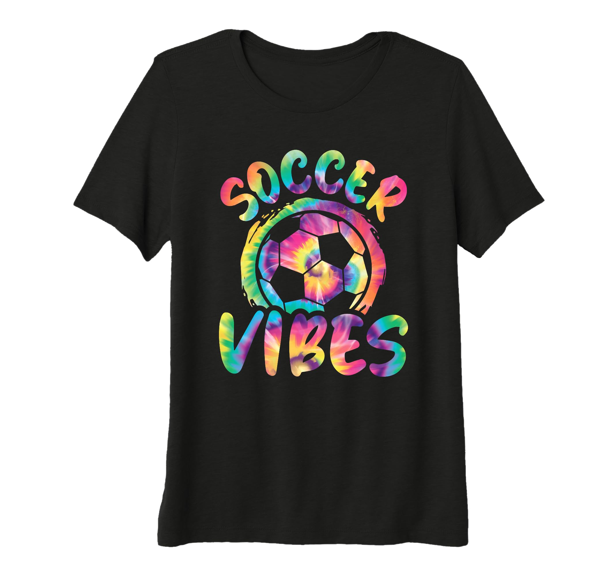 Womens Soccer Vibes Soccer Player Tri T-Shirt - Custom Art Print Unisex