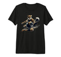 Cheetah Power Soccer Fast Moves T-Shirt - Casual Everyday Wear for Adults
