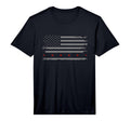 American Flag Soccer Soccer Performance T-Shirt - Novelty Apparel Men Women