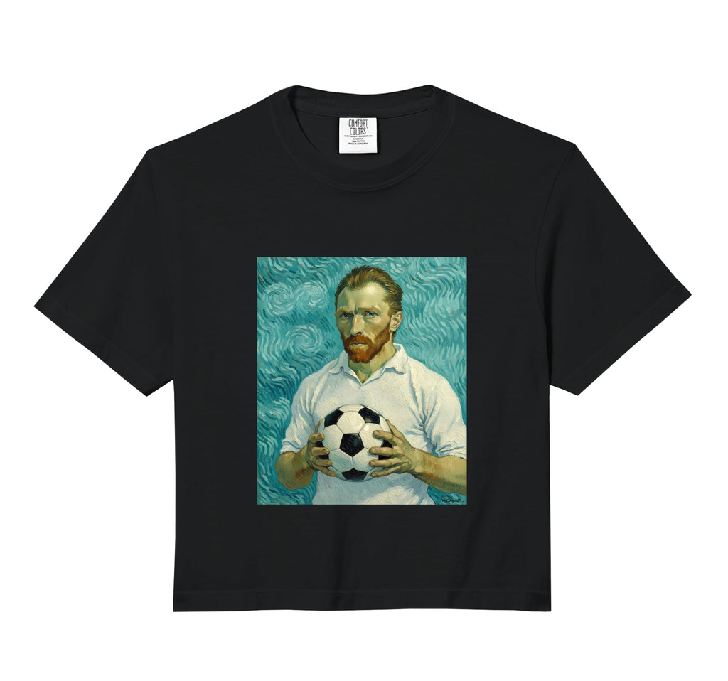Vincent Loves Football And Soccer White T-Shirt - Aesthetic Graphic Unisex