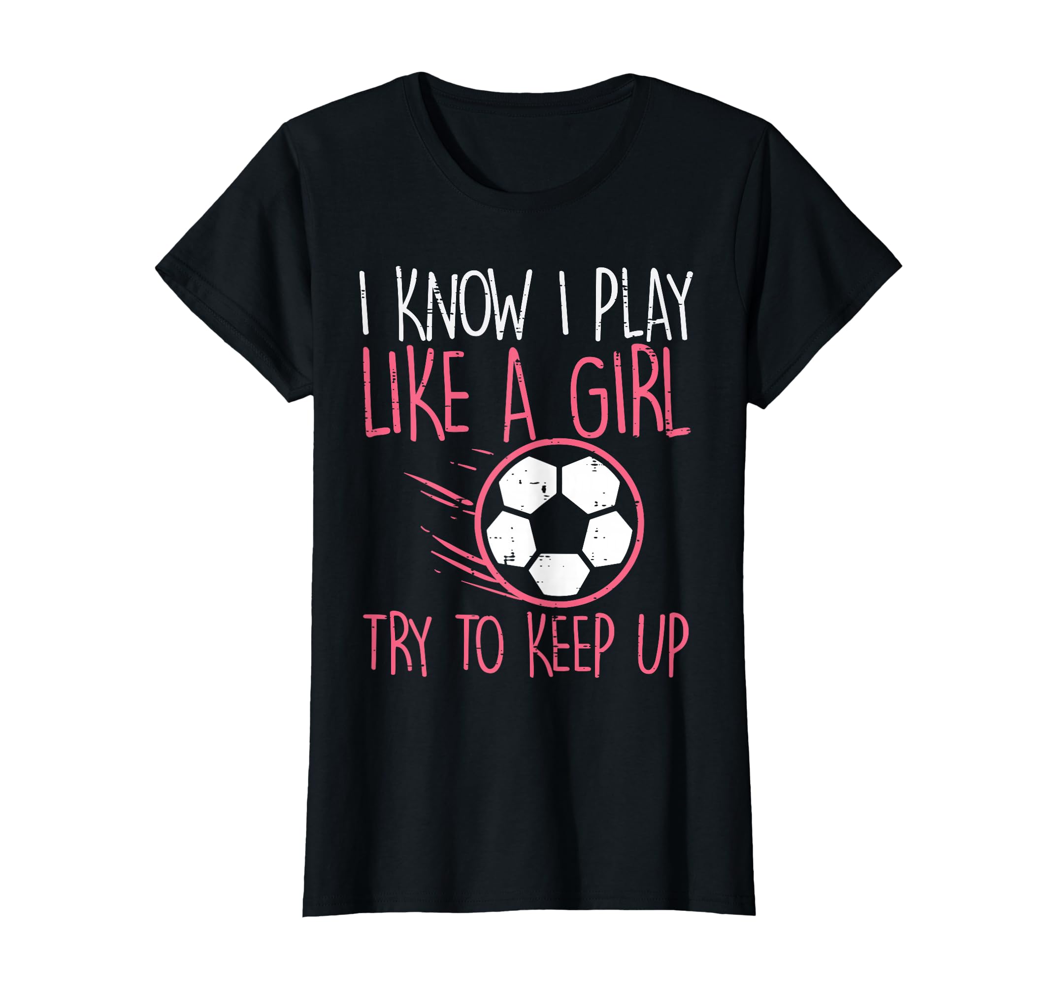 I Play Like Soccer Football Player T-Shirt - Minimalist Print for Adults