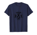 Soccer Is Our Life Soccer Sister T-Shirt - Casual Everyday Wear for Adults