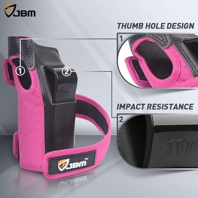 JBM Adult & Kids Knee Pads Elbow Pads and Wrist Guards for Inline Skating, Roller Skating, Skateboarding, Scootering