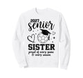 2027 Senior Soccer Sister Proud Sweatshirt - Unique Graphic Men Women