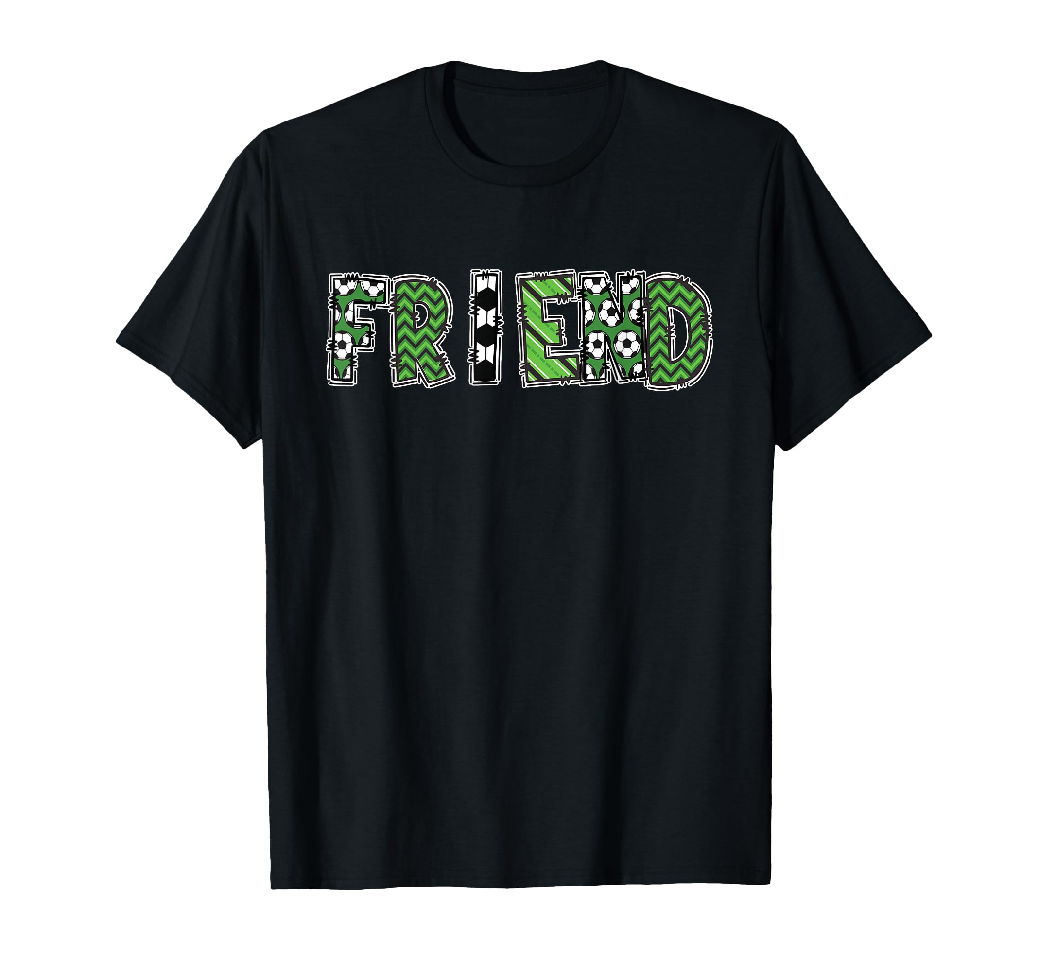 Soccer Friend Birthday Party T-Shirt - Custom Art Print for Adults