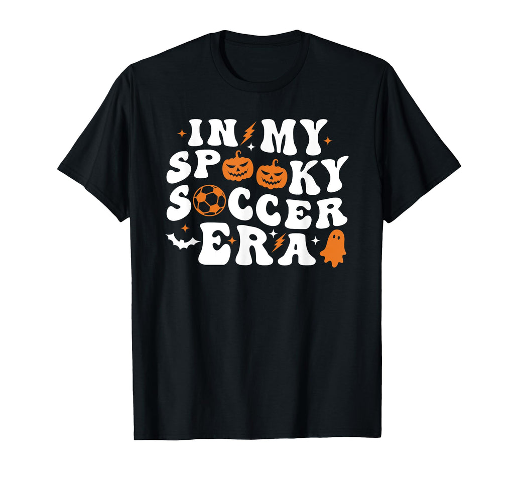 My Spooky Soccer Era Groovy Sports T-Shirt - Custom Art Print for Adults