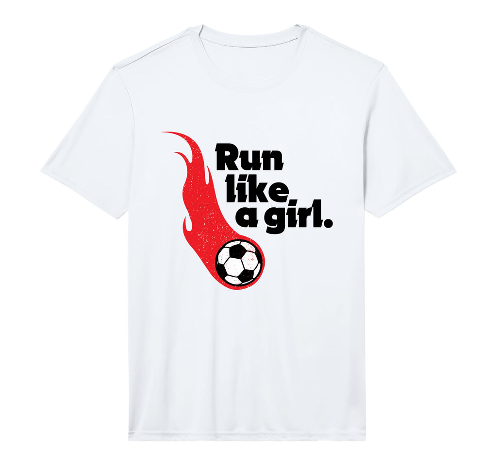 Soccer Run Like Team Player Funny Gift T-Shirt - Novelty Apparel Men Women