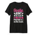 Funny Soccer Goalie Aunt Soccer Keeper T-Shirt - Unique Graphic for Adults