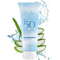 Florida Glow Water Based Sunscreen Lotion SPF 50, 8 OZ Pack of 1 - Florida keys and Hawaii act 104 reef compliant (oxybenzone and octinoxate free)- great for Kids and sports