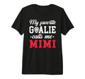 Proud Ice Hockey Goalie Mimi Hockey T-Shirt - Streetwear Style for Adults