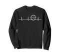 Funny Soccer Player Heartbeat Fan Sweatshirt - Streetwear Style for Adults