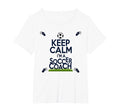 Keep Calm Im Soccer Coach Funny Sports T-Shirt - Custom Art Print Unisex
