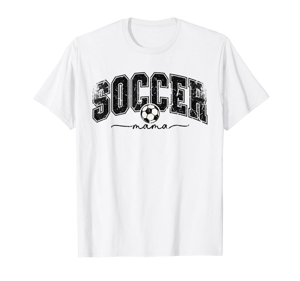 Soccer Mama Funny Sport T-Shirt - Fun Novelty Design for Adults