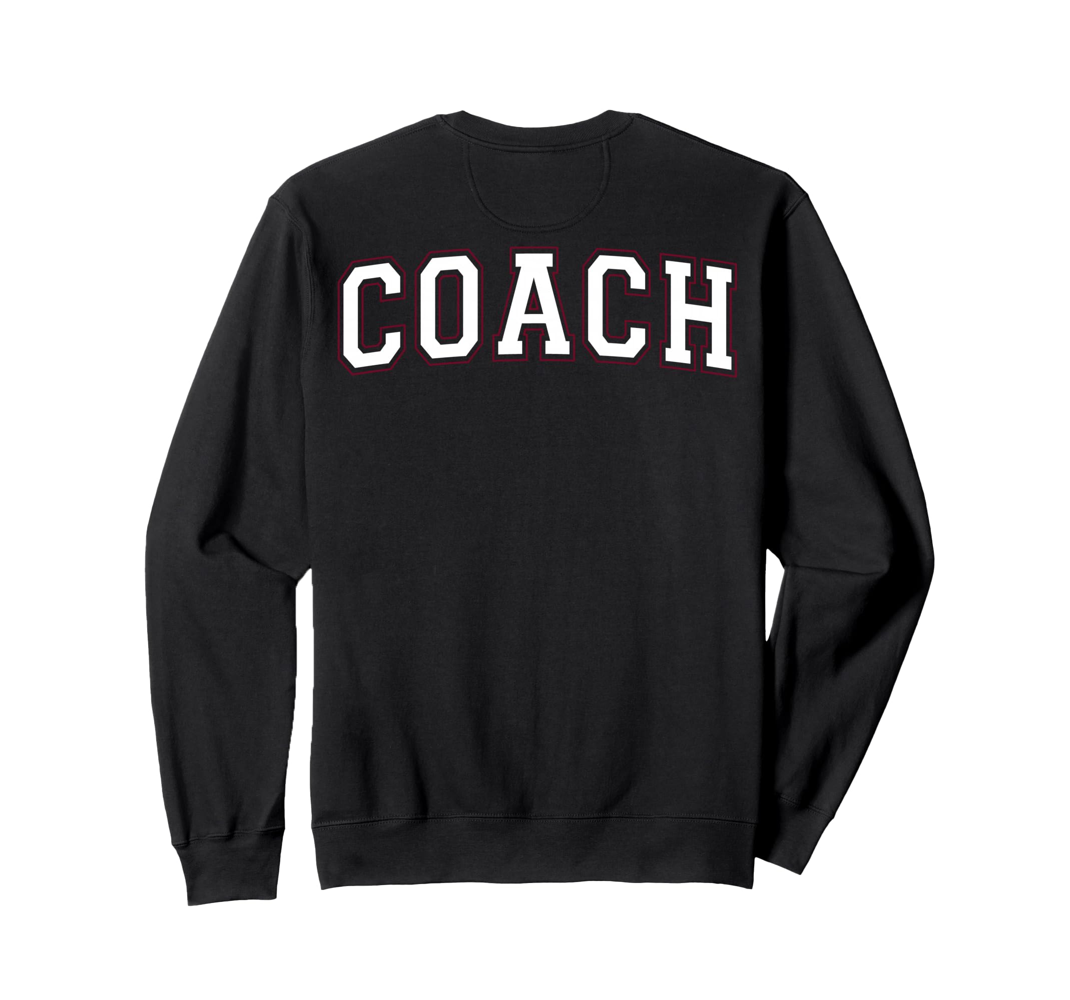 Coach Sports Trainer Varsity White And Sweatshirt - Novelty Apparel Unisex