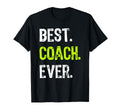 Best Coach Ever T-Shirt - Minimalist Print Men Women