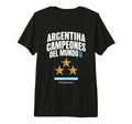 Argentina World Champion 2022 Soccer T-Shirt - Streetwear Style Men Women