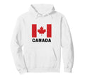 Retro10 Canada Soccer Football Flag Fans Hoodie - Novelty Apparel Unisex