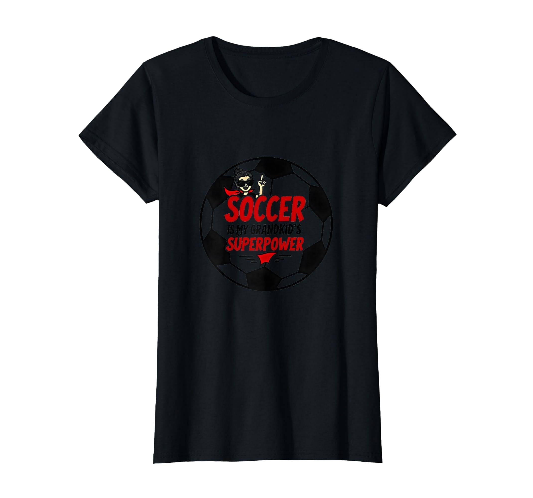 Soccer Grandmas My Grandkids Superpower T-Shirt - Streetwear Style Unisex