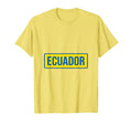 Ecuador Football Soccer T-Shirt - Aesthetic Graphic for Adults