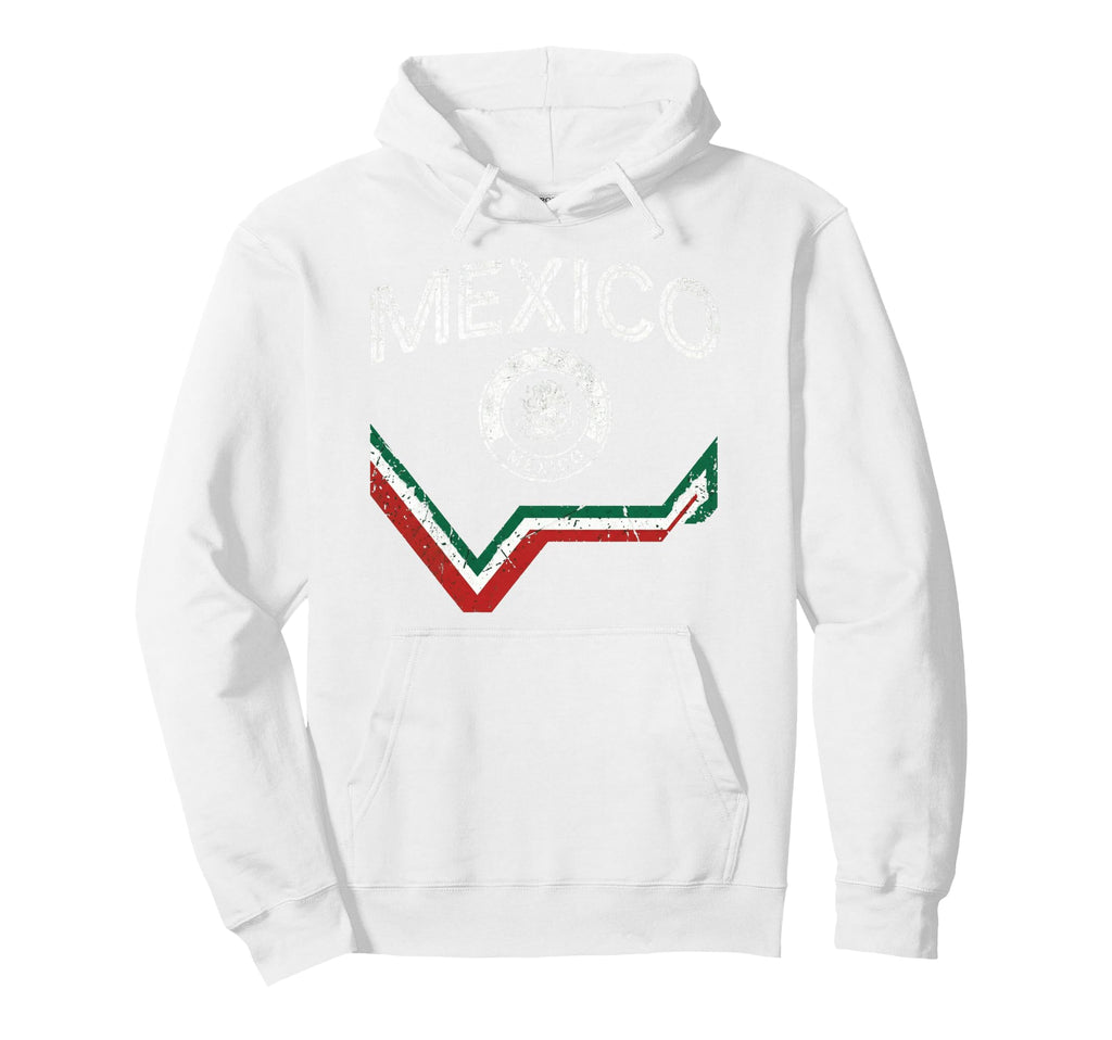 Mexico Flag Mexican Hispanic Pride Hoodie - Streetwear Style Unisex