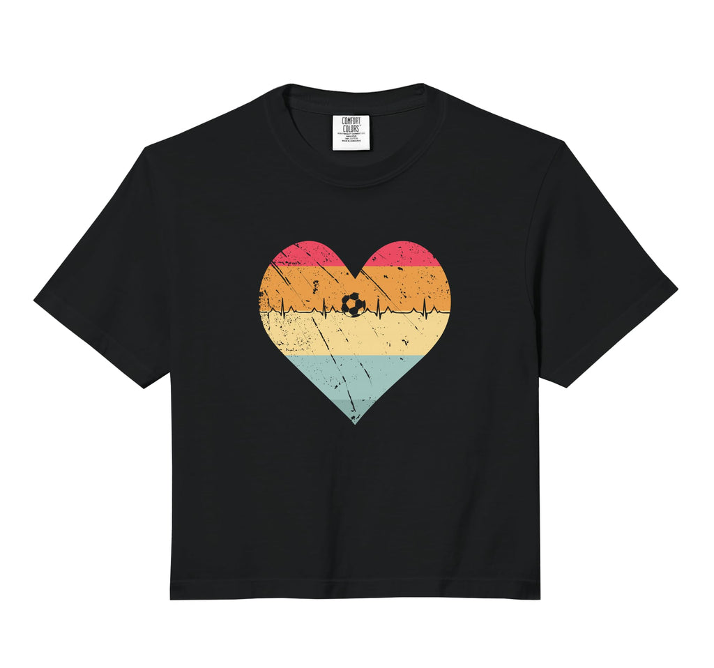 Soccer Heartbeat Soccer Ball Heartbeat Hoodie - Trendy Graphic Unisex