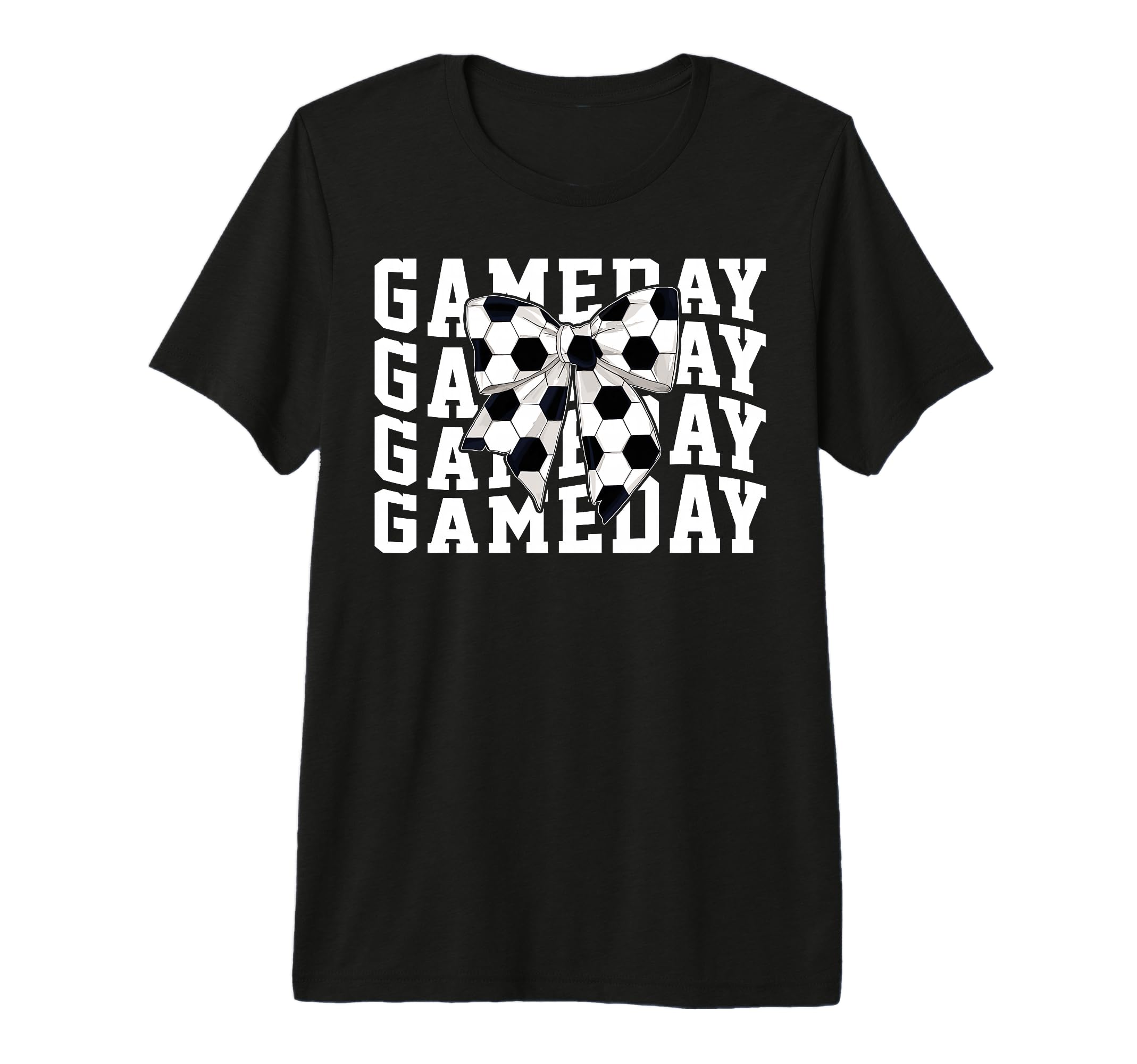 Game Day Soccer Lover Trendy T-Shirt - Custom Art Print for Adults
