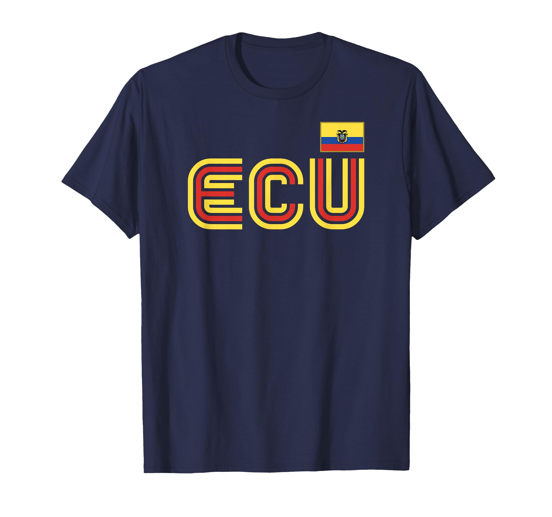 Ecuador Flag International Country T-Shirt - Streetwear Style Unisex