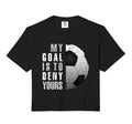 My Goal Is To Deny Yours Soccer Sweatshirt - Unique Graphic for Adults