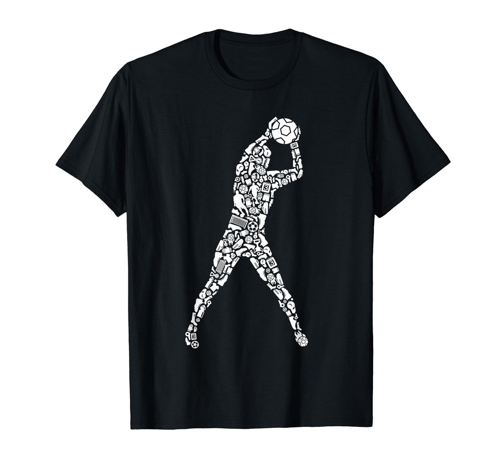 Soccer Goalie Futbol Team Soccer Player T-Shirt - Graphic Print Unisex