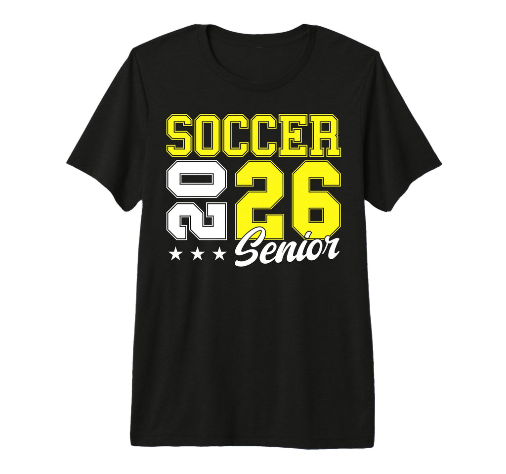 Soccer Senior Night Soccer Senior 2026 T-Shirt - Custom Art Print Unisex