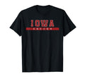 Iowa Soccer Tees Tanks Tops T-Shirt - Trendy Graphic for Adults