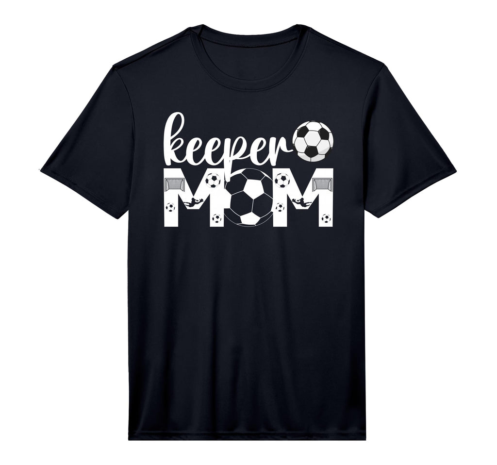 Mens Soccer Keeper Mom Proud Mother T-Shirt - Trendy Graphic for Adults