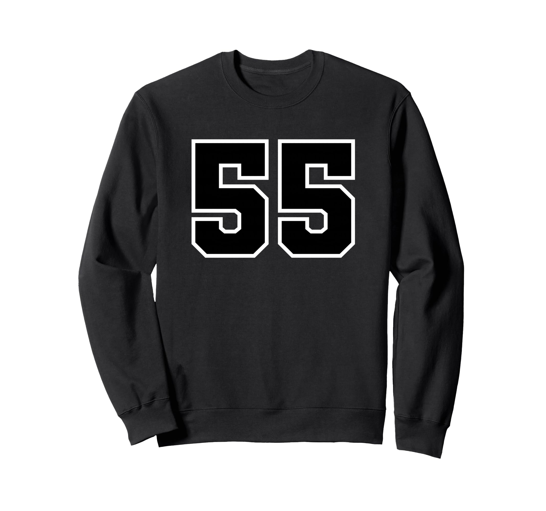 Sport Team Number 55 Sweatshirt - Custom Art Print Men Women