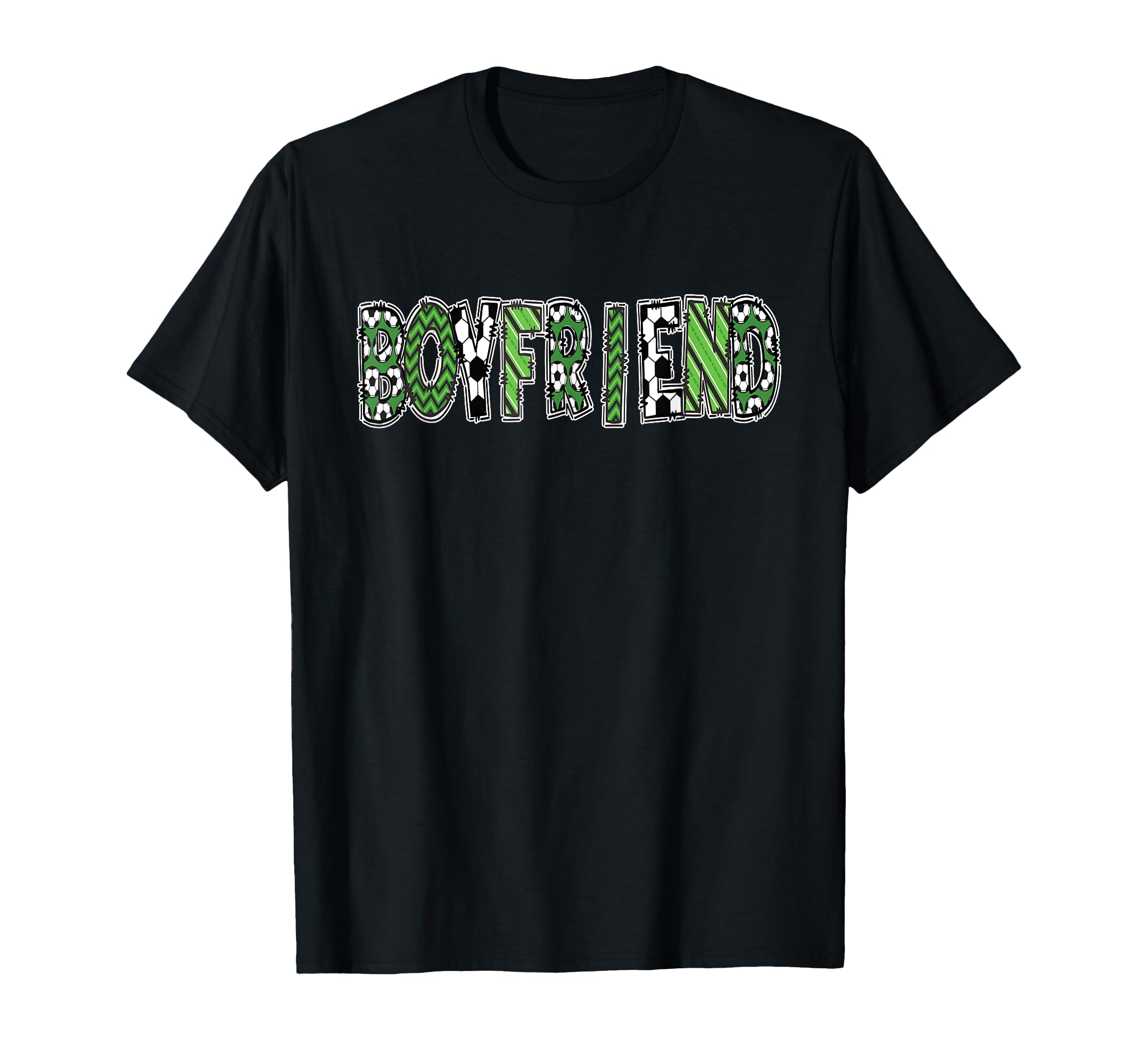 Soccer Boyfriend Birthday Party T-Shirt - Casual Everyday Wear Unisex
