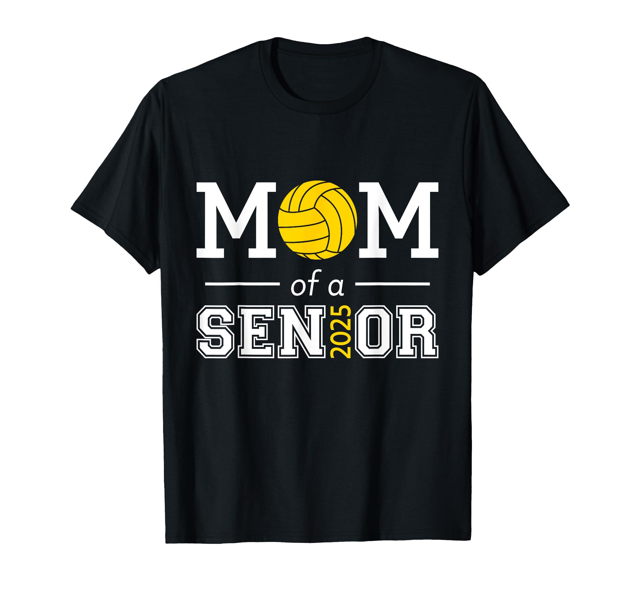 Senior 2025 Proud Volleyball Mom Class T-Shirt - Custom Art Print Unisex