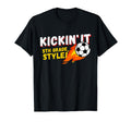 Kickin It 5Th Grade First Day Soccer T-Shirt - Fun Novelty Design Unisex