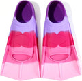 Kids Swim Fins,Short Kids Fins Youth Swimming Flippers for Lap Swimming Training for Children Girls Boys Beginners