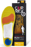 CURREX RunPro Insoles for Running Shoes – Arch Support Inserts to Help Reduce Fatigue, Prevent Injuries & Boost Performance – for Men & Women – Medium Arch, XS