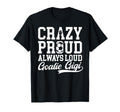 Crazy Proud Soccer Goalie Gigi Soccer T-Shirt - Novelty Apparel Unisex