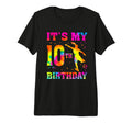 Its My 10Th Birthday Soccer 10 Year T-Shirt - Minimalist Print Men Women