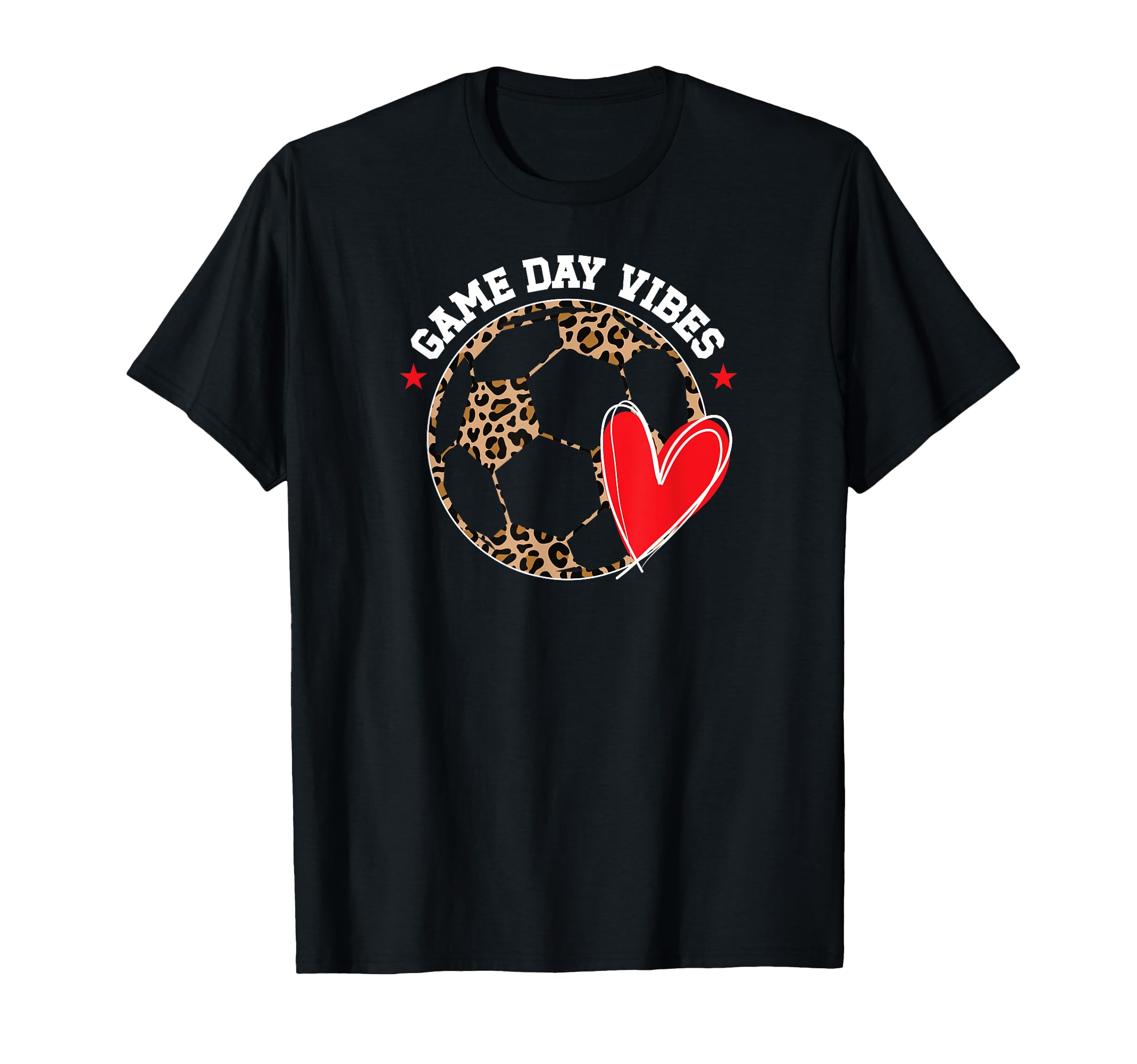 Soccer Game Day Vibes Game Day Soccer T-Shirt - Custom Art Print Men Women