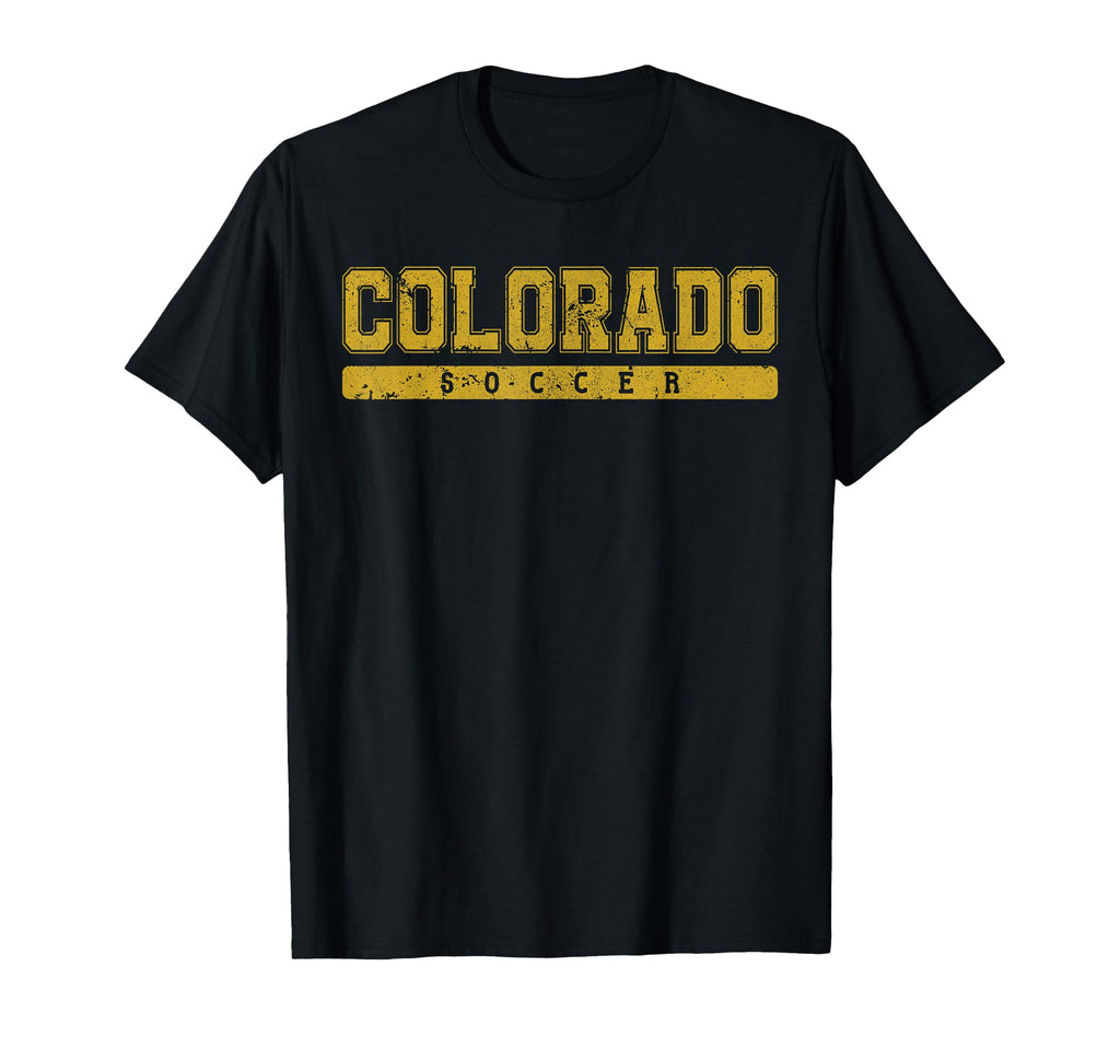 Colorado Soccer Tees Tanks Tops T-Shirt - Aesthetic Graphic Men Women